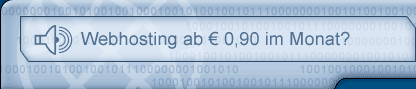 Günstiges Webhosting ab 90 Cent